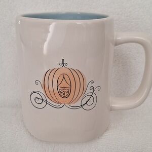 Rae Dunn x Disney Princess Mug ft Cinderella's Pumpkin Coach